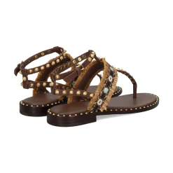 ASH Sandalias planas de Mujer PATCHOULI01 T.MORO