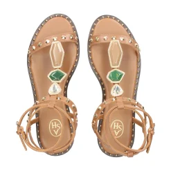 ASH Sandalias planas de Mujer PENNY 001 CINNAMON