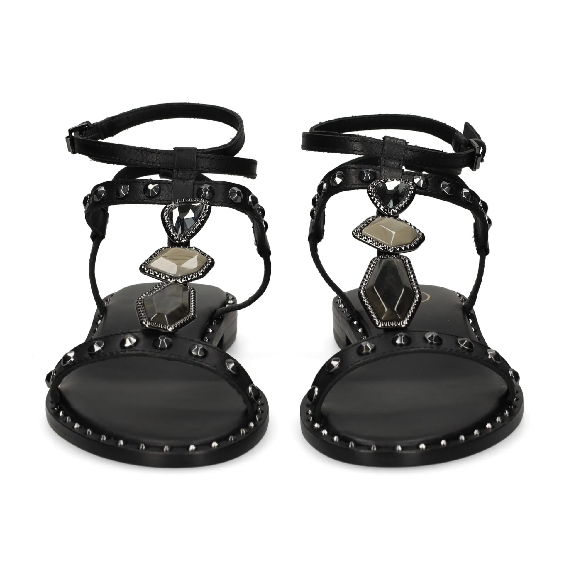 ASH Sandalias planas de Mujer PENNY 004 NEGRO