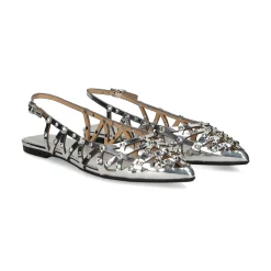 ASH Zapatos planos de Mujer BAZAAR 005 SILVER