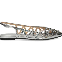ASH Zapatos planos de Mujer BAZAAR 005 SILVER