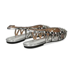ASH Zapatos planos de Mujer BAZAAR 005 SILVER