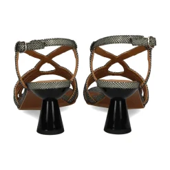 AUDLEY Sandalias con tacón de Mujer 22319 MULTI