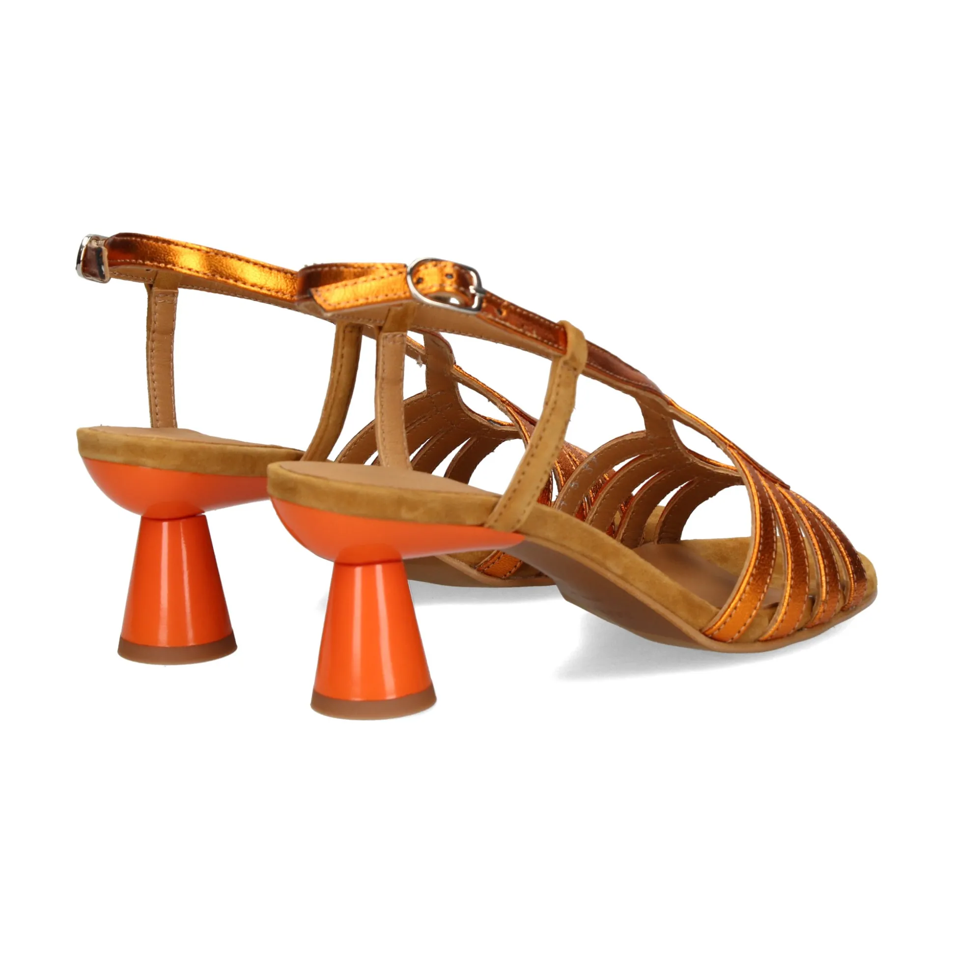 AUDLEY Sandalias con tacón de Mujer 22319 MULTI