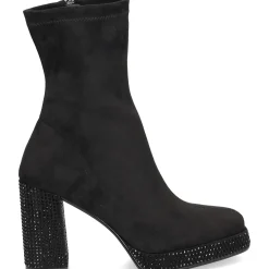 BEFREE Botines con tacón de Mujer SARAY-019 NEGRO