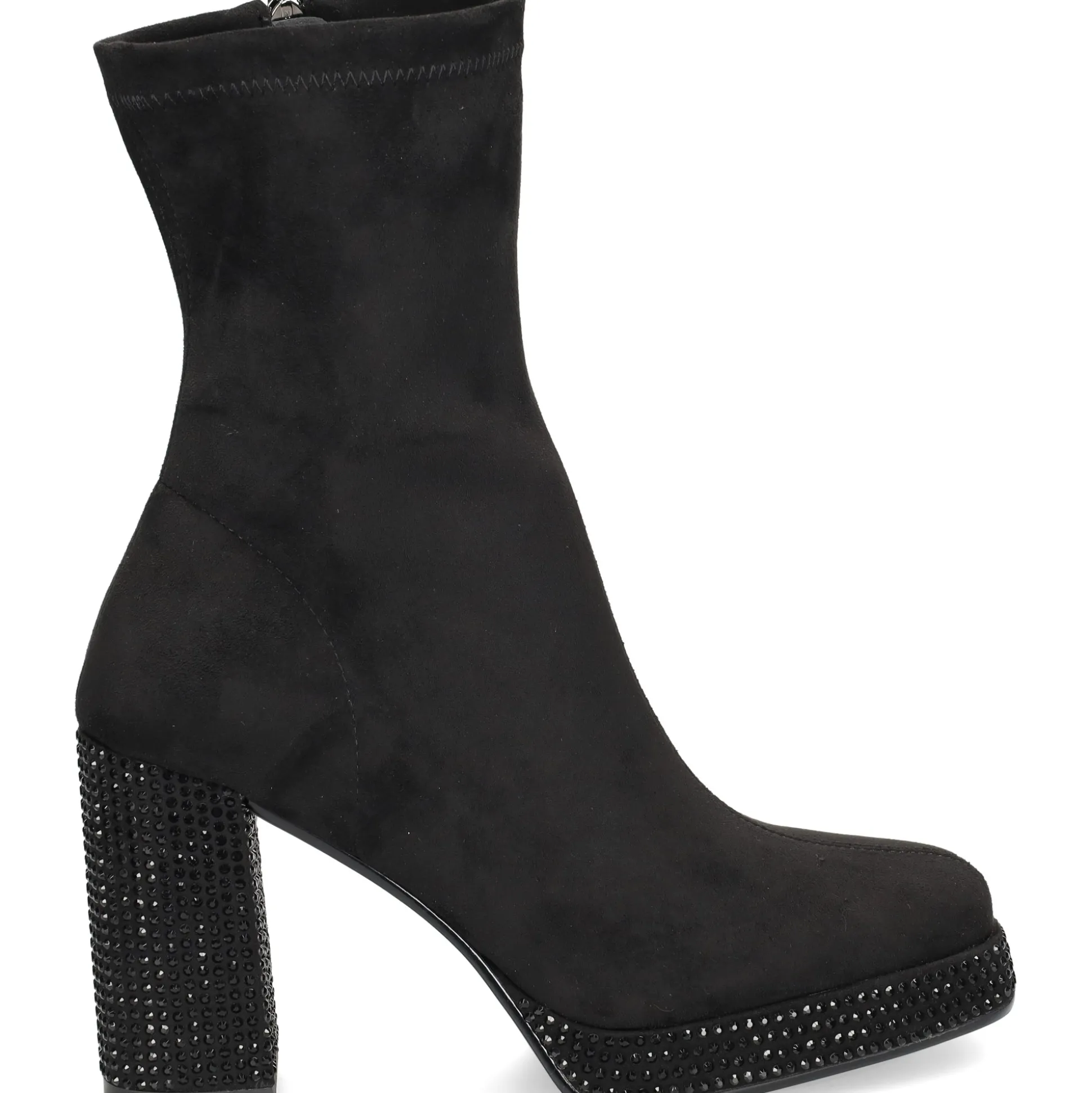 BEFREE Botines con tacón de Mujer SARAY-019 NEGRO