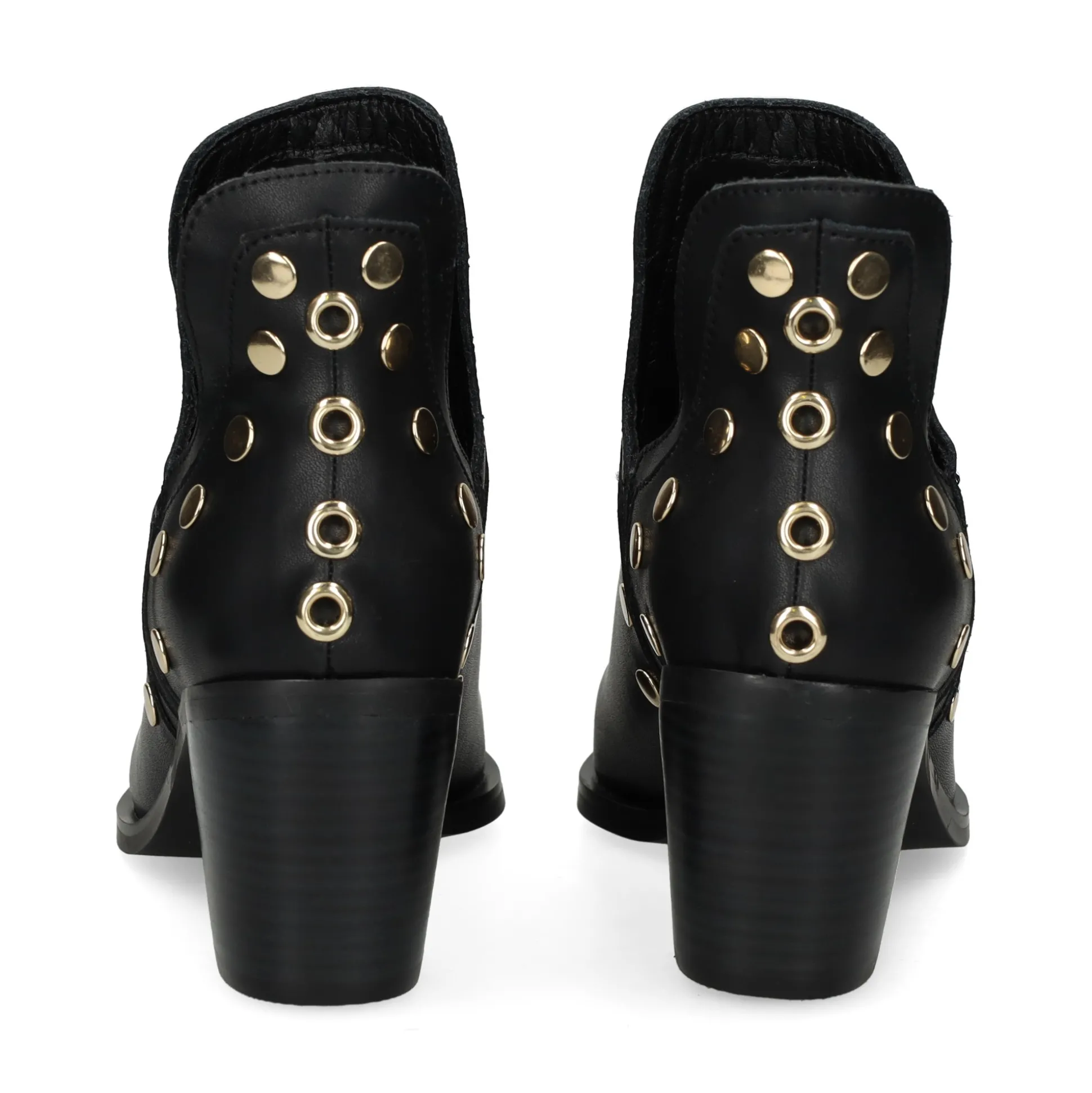 BEFREE Botines con tacón de Mujer NAPOLES-006 NEGRO