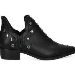 BEFREE Botines planos de Mujer MILAN-01 NEGRO