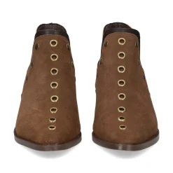 BEFREE Botines planos de Mujer MILAN-01 MARRON