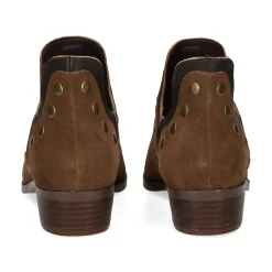 BEFREE Botines planos de Mujer MILAN-01 MARRON