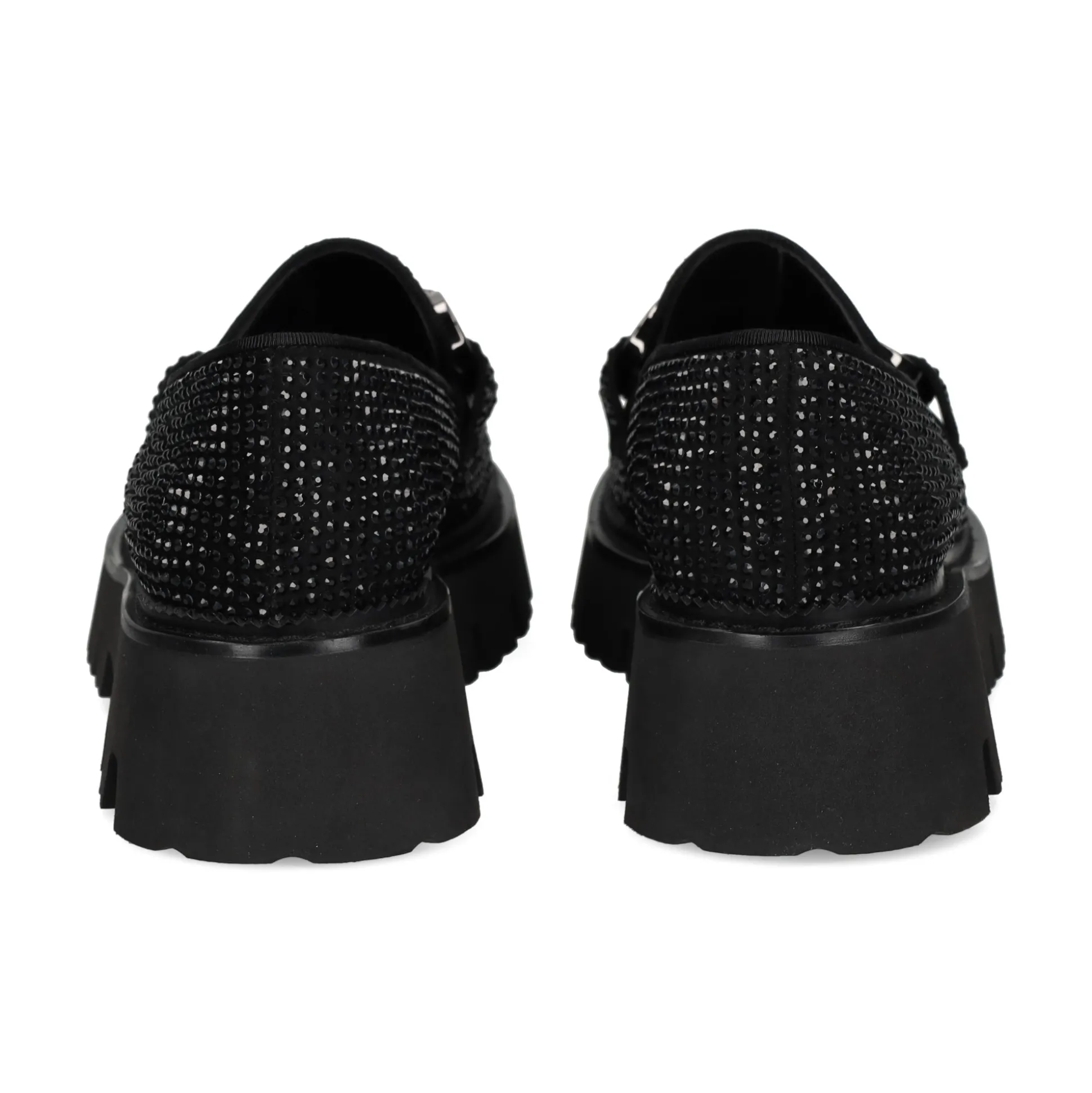 BEFREE Mocasines de Mujer PAULA-307 NEGRO