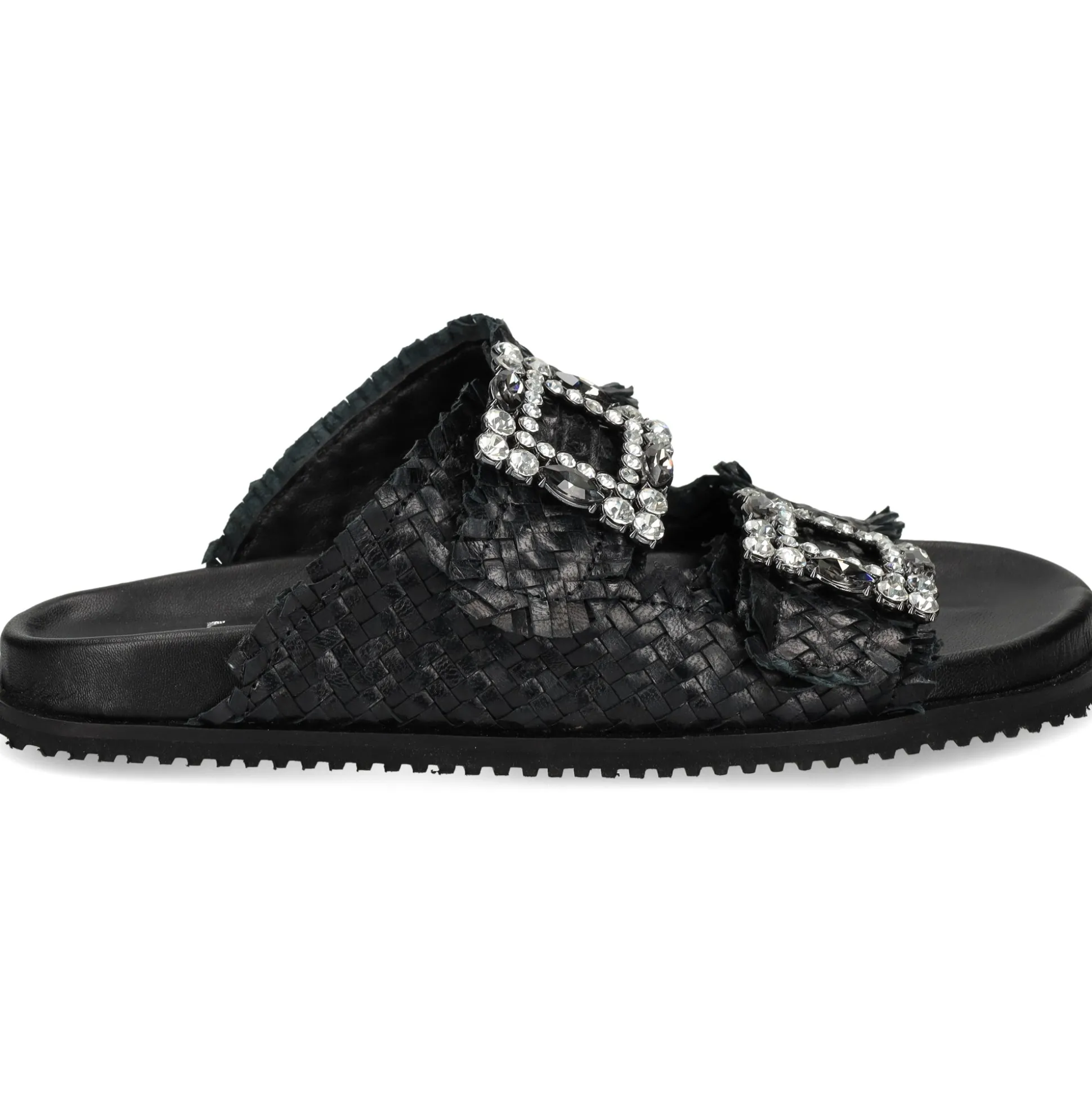BEFREE Sandalias planas de Mujer VICKY-271 NEGRO