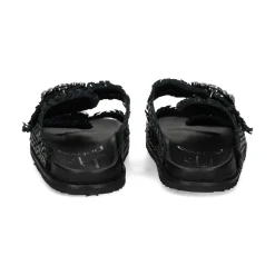 BEFREE Sandalias planas de Mujer VICKY-271 NEGRO