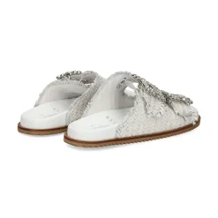 BEFREE Sandalias planas de Mujer VICKY-271 BLANCO