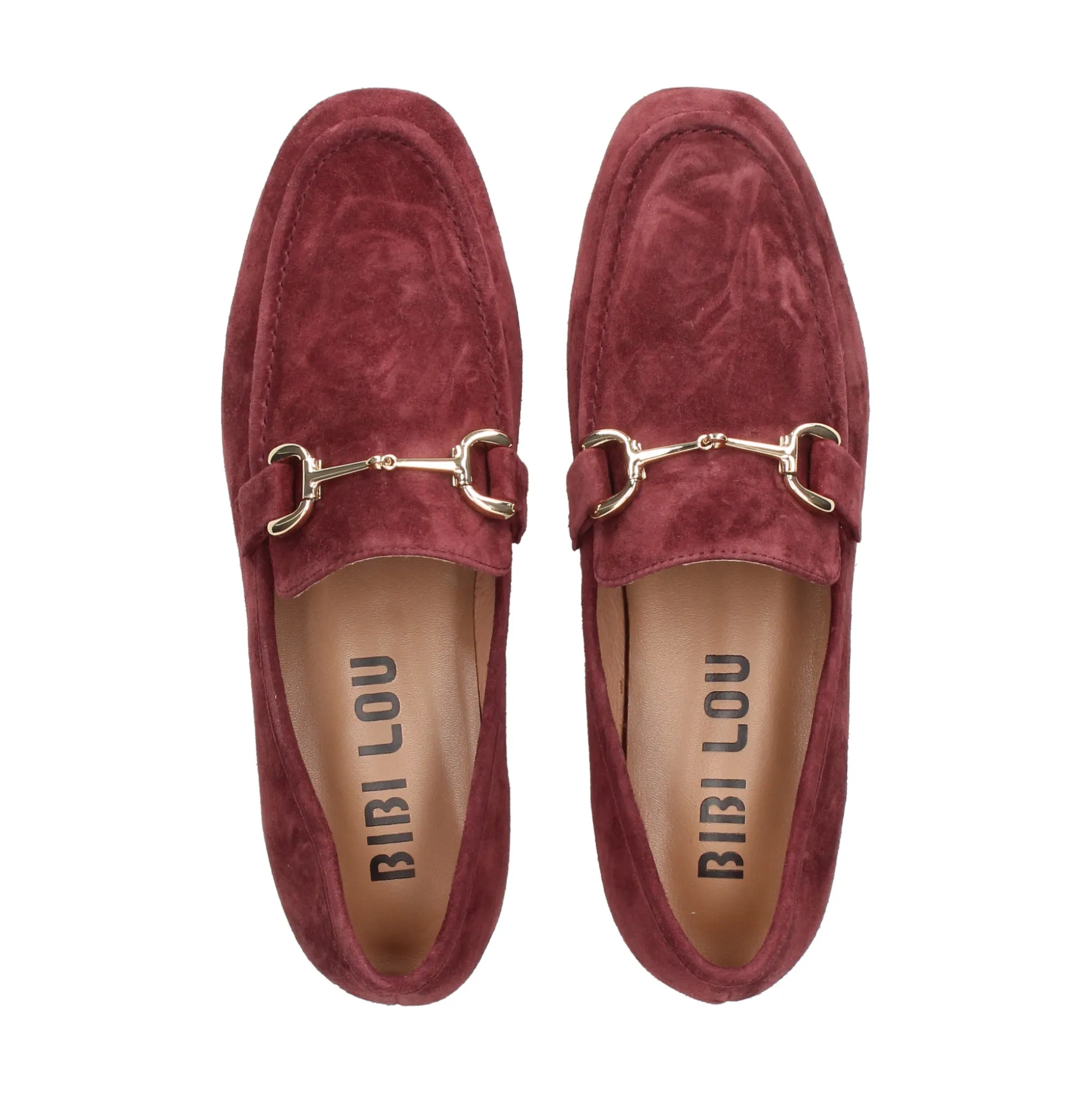 BIBI LOU Mocasines de Mujer 572Z30VK BURGUNDI