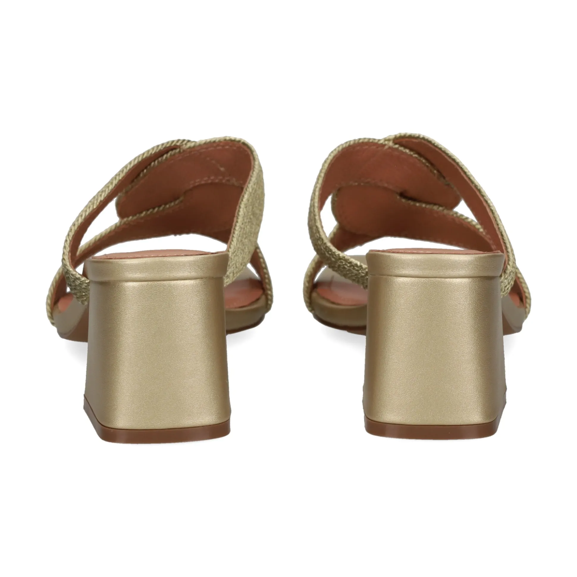 BIBI LOU Sandalias con tacón de Mujer 851Z94HG ORO