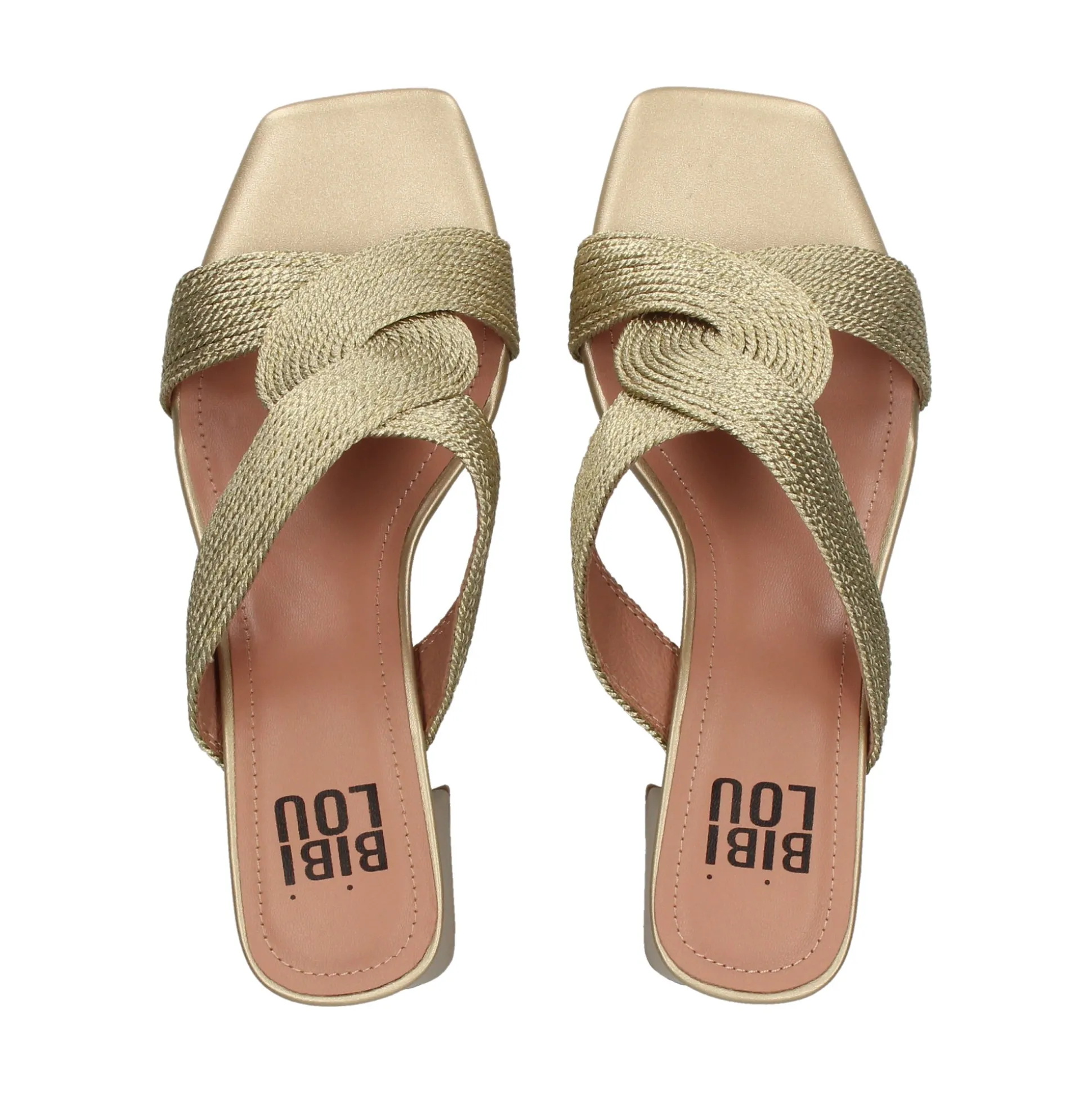 BIBI LOU Sandalias con tacón de Mujer 851Z94HG ORO