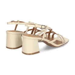 BIBI LOU Sandalias con tacón de Mujer 713Z21VK OFF WHITE