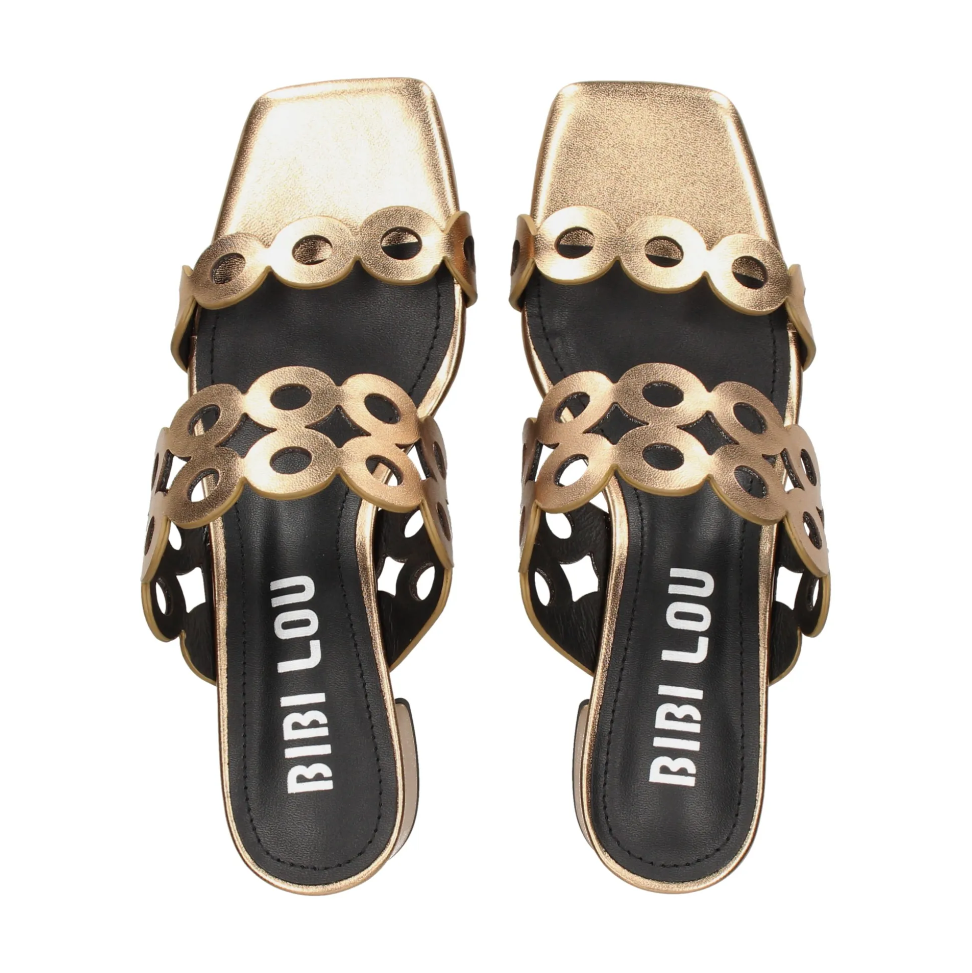 BIBI LOU Sandalias con tacón de Mujer 627Z10VK BRONCE