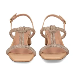 BIBI LOU Sandalias con tacón de Mujer 858Z00HG NUDE