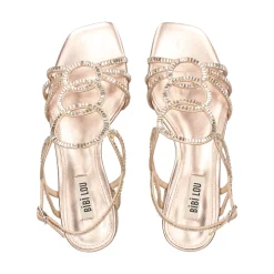 BIBI LOU Sandalias con tacón de Mujer 586Z00VK STONE - COBRE