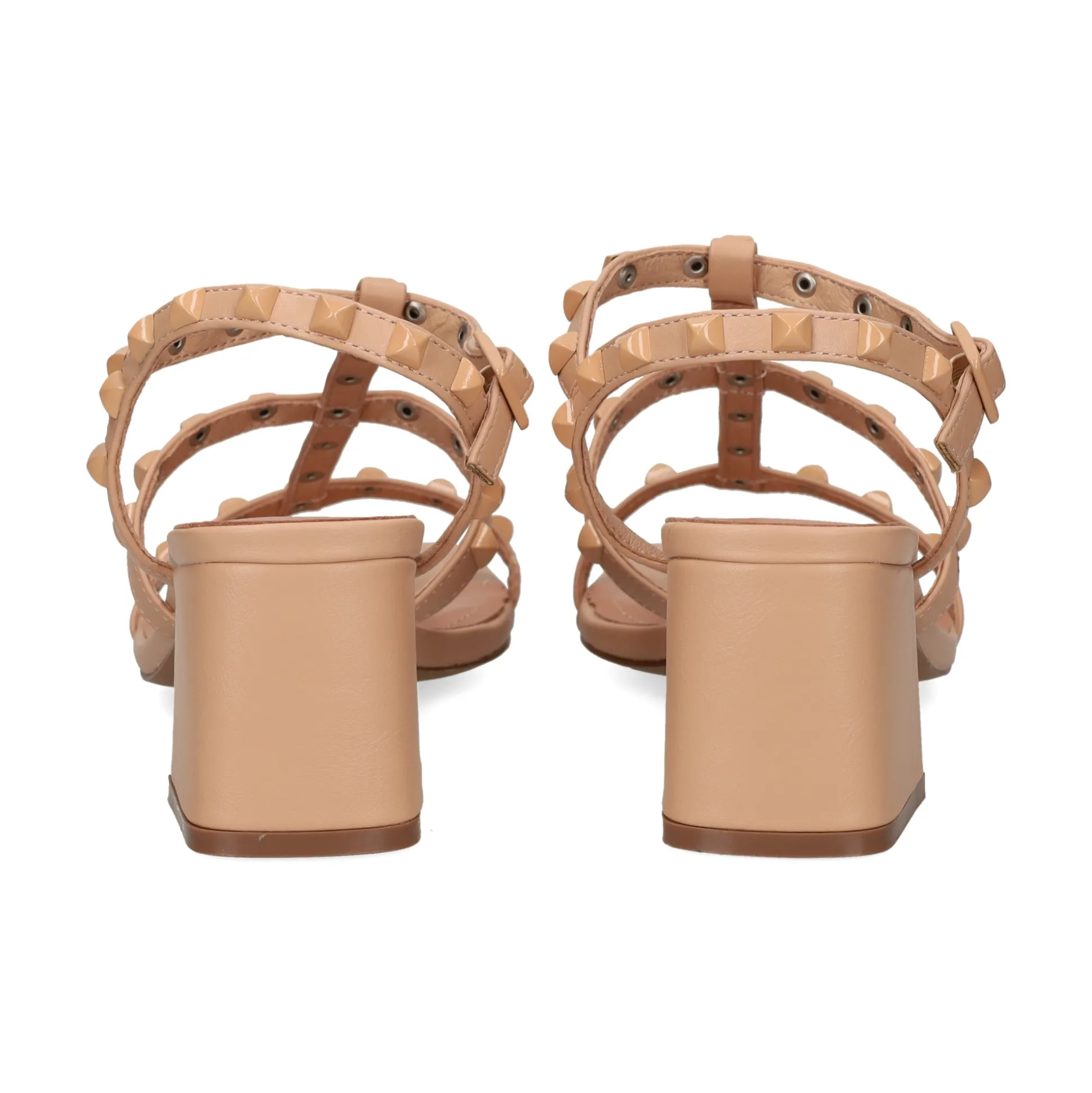 BIBI LOU Sandalias con tacón de Mujer 891Z80HG NUDE