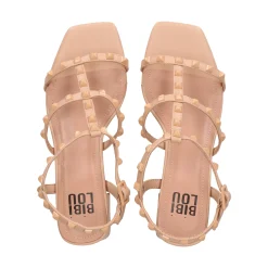 BIBI LOU Sandalias con tacón de Mujer 891Z80HG NUDE