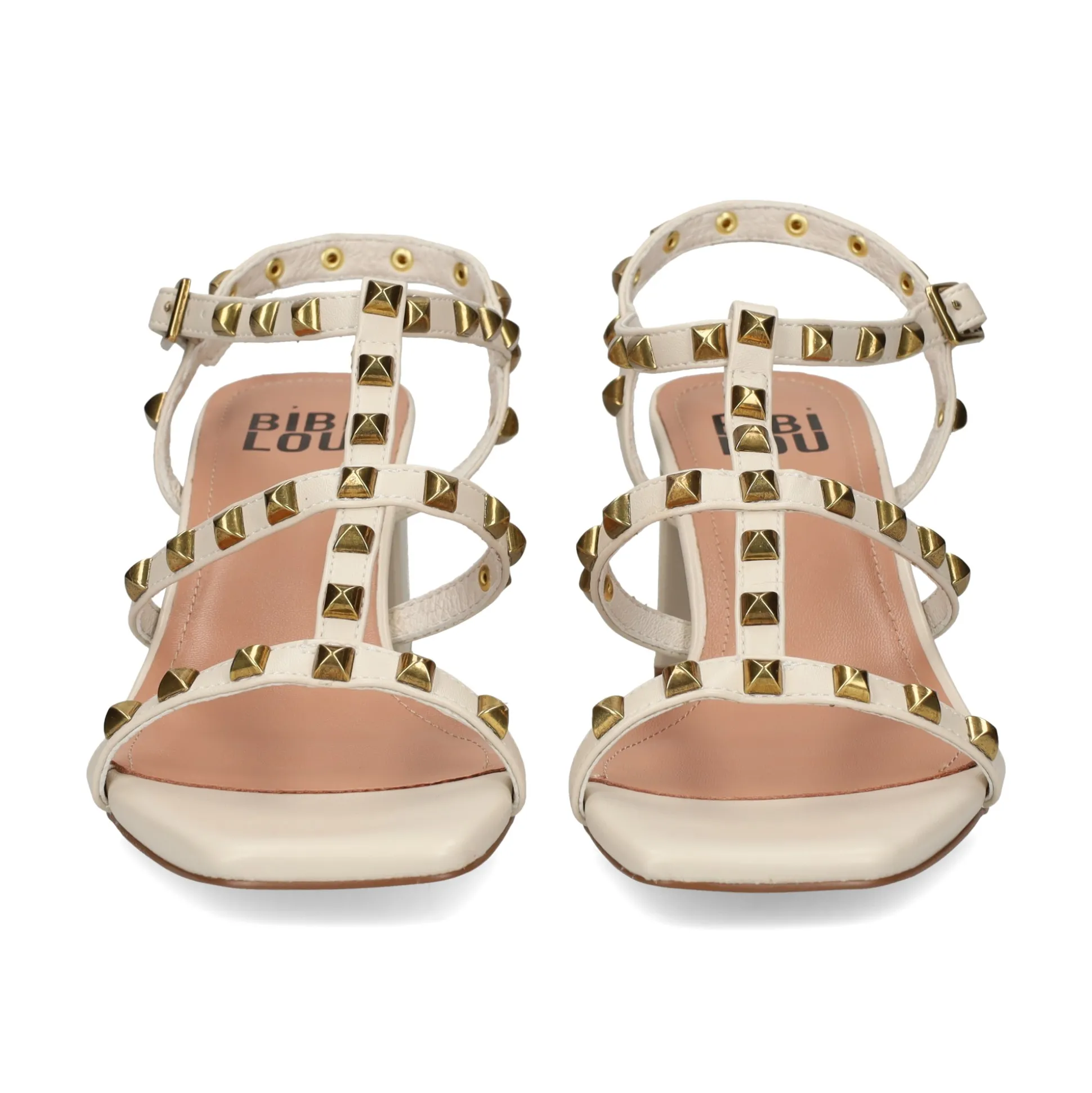 BIBI LOU Sandalias con tacón de Mujer 891Z80HG OFF WHITE