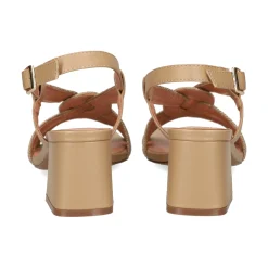 BIBI LOU Sandalias con tacón de Mujer 850Z94HG CAMEL