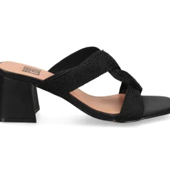 BIBI LOU Sandalias con tacón de Mujer 851Z94HG NEGRO