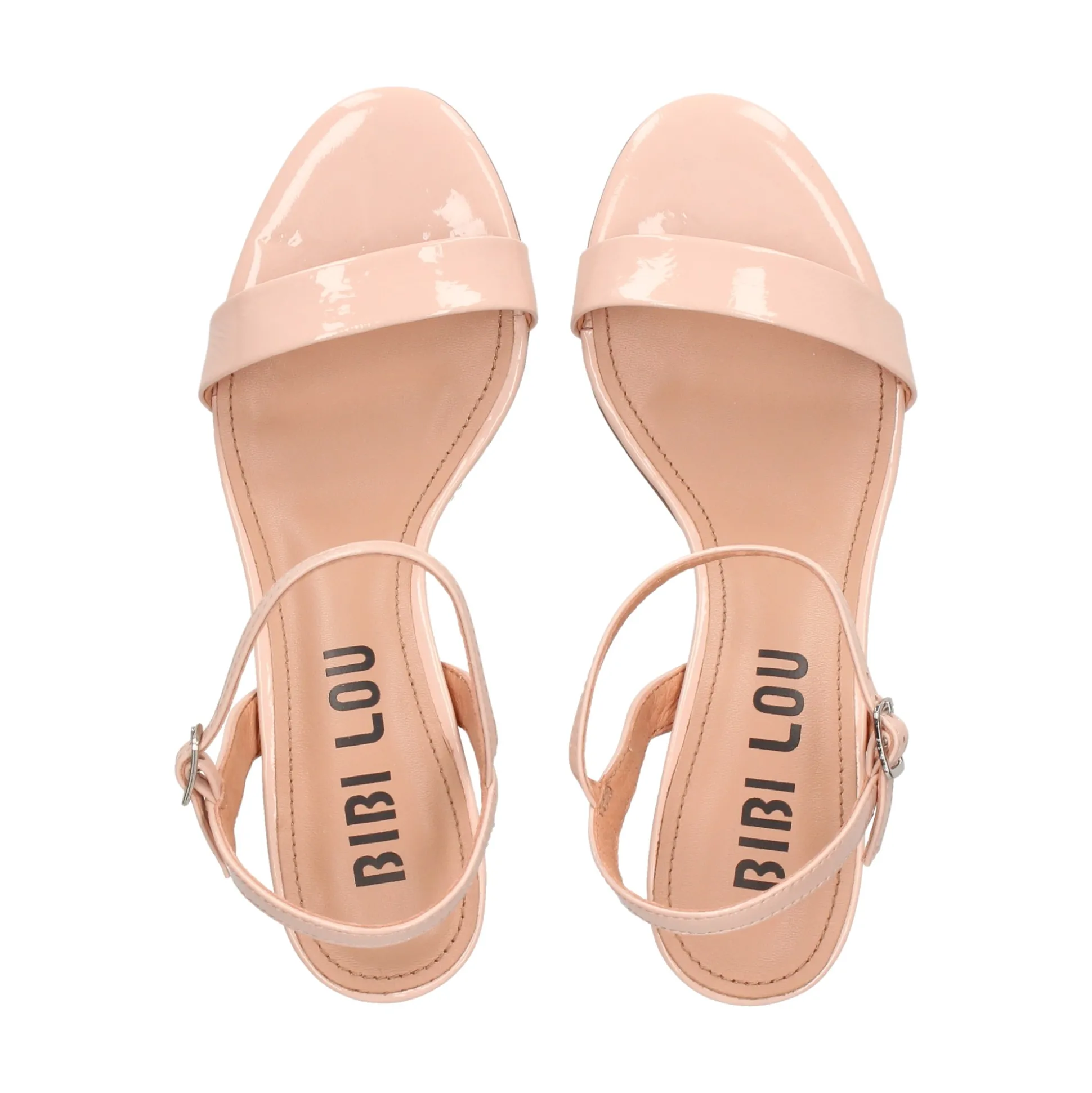 BIBI LOU Sandalias con tacón de Mujer 718Z21VK NUDE