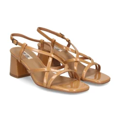 BIBI LOU Sandalias con tacón de Mujer 713Z21VK CAMEL