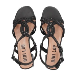 BIBI LOU Sandalias con tacón de Mujer 821Z94HG NEGRO