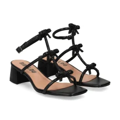 BIBI LOU Sandalias con tacón de Mujer 847Z00HG NEGRO