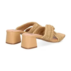 BIBI LOU Sandalias con tacón de Mujer 881Z94HG CAMEL