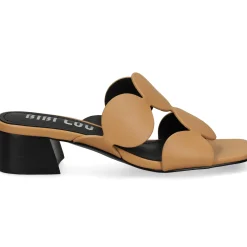 BIBI LOU Sandalias con tacón de Mujer 622Z10VK CAMEL