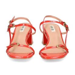 BIBI LOU Sandalias con tacón de Mujer 674Z21VK ROJO