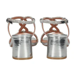 BIBI LOU Sandalias con tacón de Mujer 594Z17VK PLATA