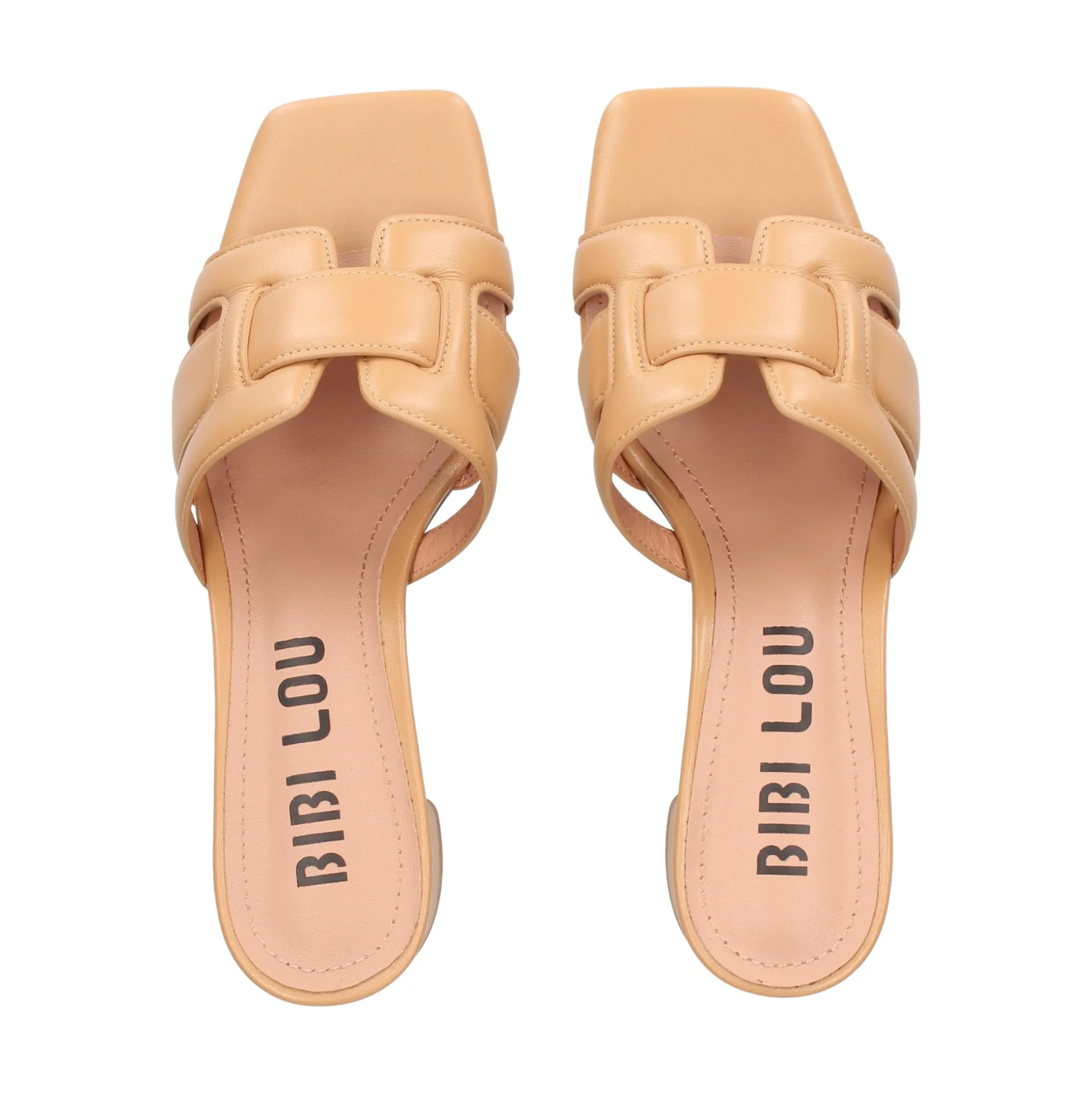 BIBI LOU Sandalias con tacón de Mujer 761Z10VK CAMEL