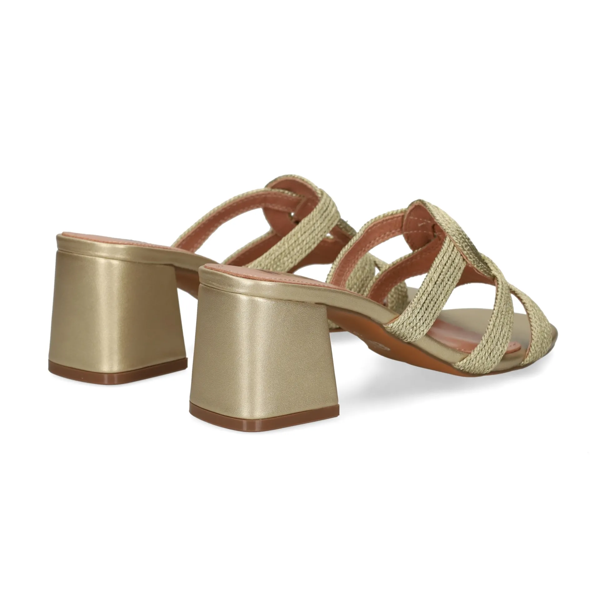 BIBI LOU Sandalias con tacón de Mujer 851Z94HG ORO