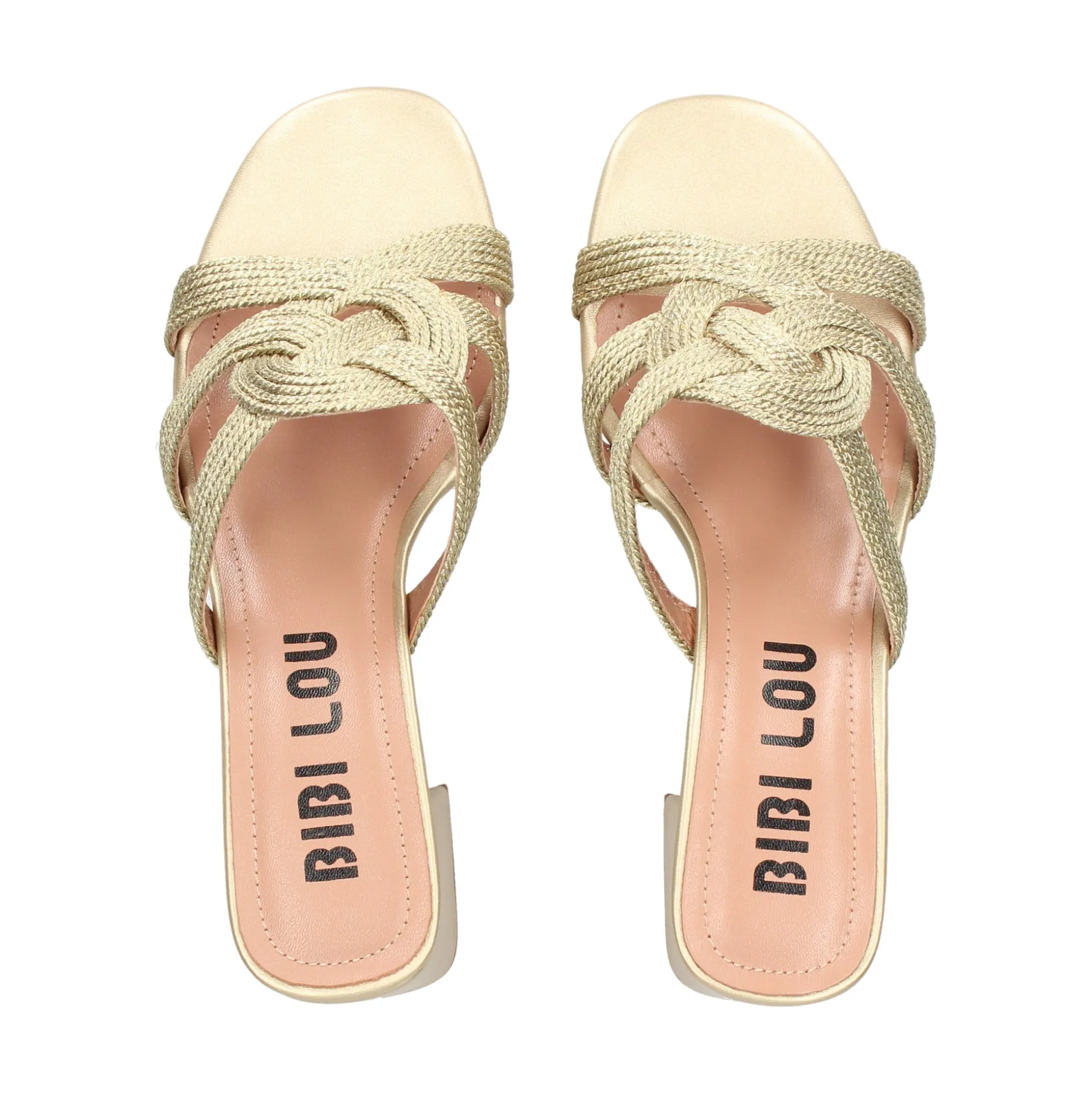 BIBI LOU Sandalias con tacón de Mujer 851Z94HG ORO