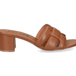 BIBI LOU Sandalias con tacón de Mujer 761Z10VK CUERO