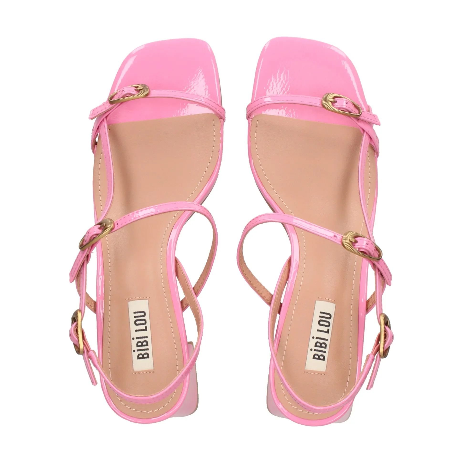 BIBI LOU Sandalias con tacón de Mujer 674Z21VK ROSA