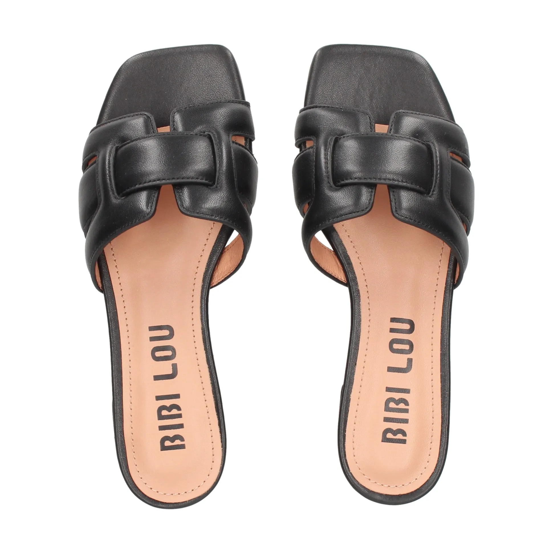 BIBI LOU Sandalias planas de Mujer 760Z10VK NEGRO