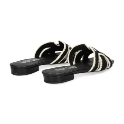 BIBI LOU Sandalias planas de Mujer 760Z87VK NEGRO