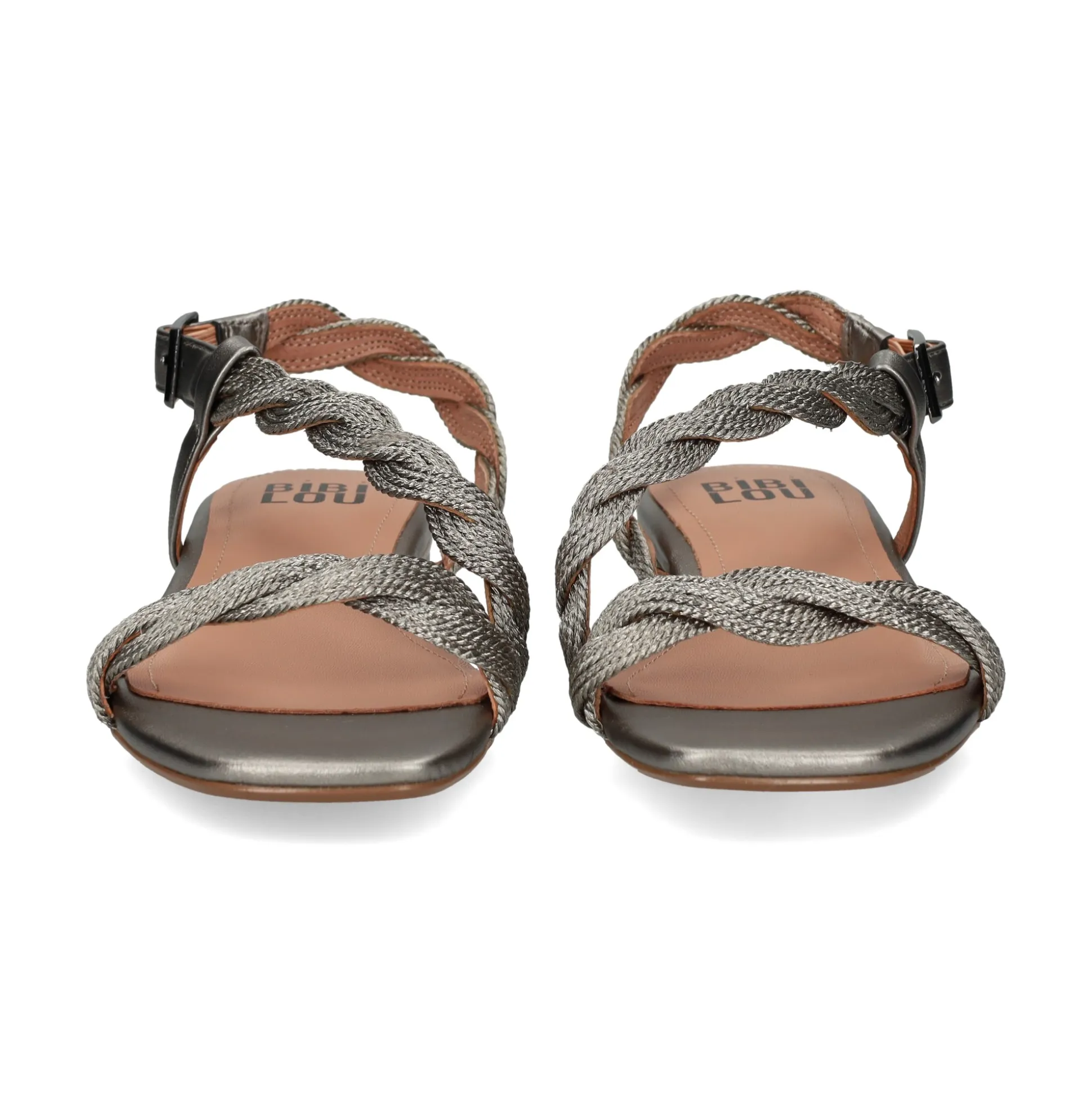 BIBI LOU Sandalias planas de Mujer 873Z94HG PLOMO