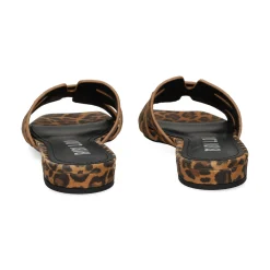 BIBI LOU Sandalias planas de Mujer 760Z35VK LEOPARDO