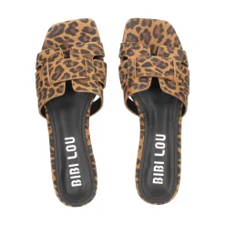 BIBI LOU Sandalias planas de Mujer 760Z35VK LEOPARDO