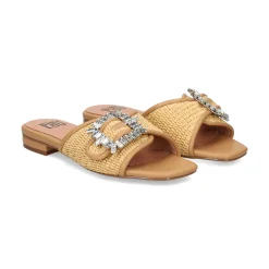 BIBI LOU Sandalias planas de Mujer 870Z94HG NATURAL