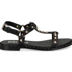 BIBI LOU Sandalias planas de Mujer 824Z80HG NEGRO